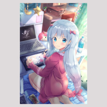 狼天影 埃罗芒阿老师动漫海报墙贴画和泉纱雾宿舍二次元墙纸高清可来