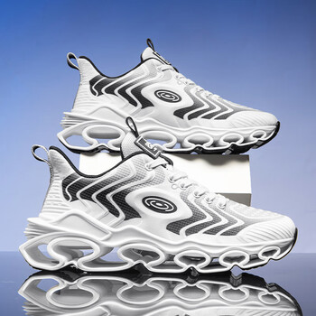 耐克顿秋冬新款刀锋休闲鞋运动鞋跨境大码时尚百搭跑步鞋老白黑40