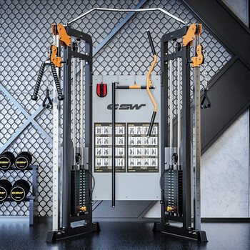 创思维小飞鸟龙门架扩夹胸训练商用健身房专业多功能力量综合训练器械