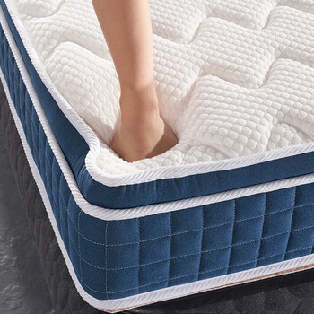 杜洛华压缩床垫真空包装五星酒店天然乳胶家用软垫20cm厚袋装弹簧床垫