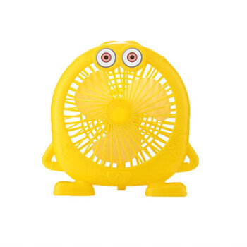 绿野客小猪佩奇卡通迷你静小风扇办公宿舍台式小巧轻便实用usb小型转
