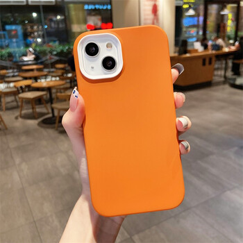 圣德胜适用苹果iphone改装机手机壳定制三合一保护套防摔三合一橙色有