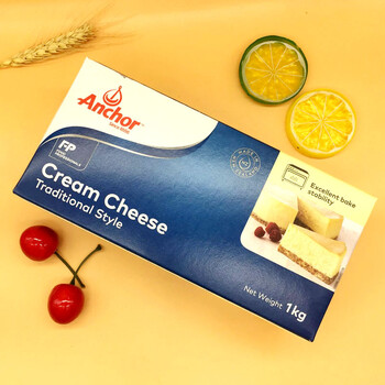 安佳芝士干酪creamcheese奶油奶酪1kg乳酪烘焙奶盖蛋糕原料2022年4月