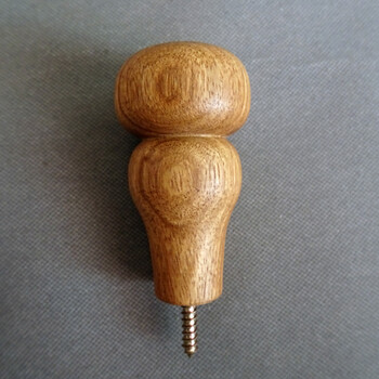 文明棍花梨木 红木拐杖头黄花梨紫檀拐杖扶手老人手杖木配件圆头扶手