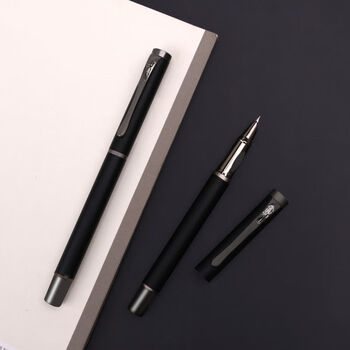 【精选直发】两支装学生钢笔刻字暗尖0.