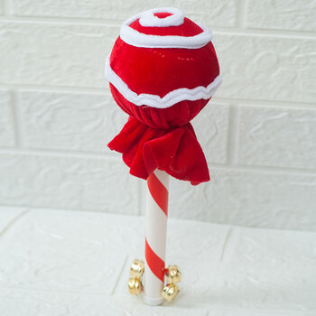 新品幼儿园早操器械操子活动运动会入场手拿道具幼儿玩具棒棒糖红色带