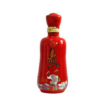 【官方旗舰店】河南寿酒集团 百泉春鹤寿酒52度浓香型白酒 每箱4瓶