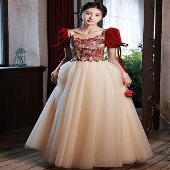 糖衣兔大码敬酒服新娘感晚礼服女轻奢宴会气质胖mm订婚在逃公主礼裙