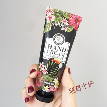 贝迪瑞植物护手霜百合花小甘菊玫瑰滋养补水润肤ya2只百合花