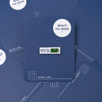 危机保护伞胸针新款潮个性徽章情侣创意领口别针包包配饰挂件电量99