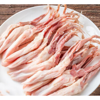 益客精品鸭舌生鲜大鸭舌冷冻大号新鲜鸭舌头生鸭舌鸭货2斤约90根3斤