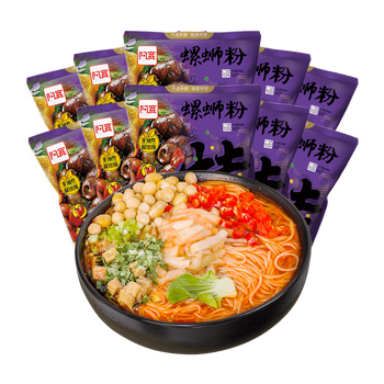 阿宽螺蛳粉115g特产网红螺丝粉方便粉丝米线速食115g阿宽螺蛳粉115g5