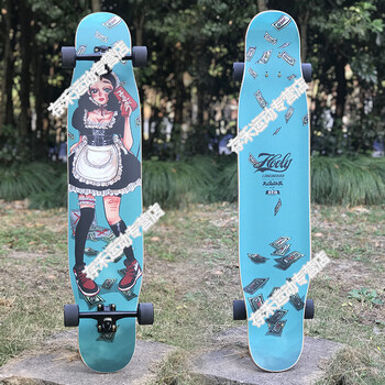 沸点王一博滑板同款hooly长板girl滑板板成年初学者女生儿童男生潮