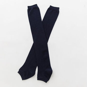 怡品堂长筒袜踩脚款踩脚过膝套女韩版露脚趾高筒袜日系学院风棉长袜子