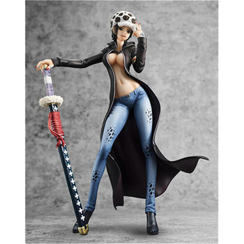 万达(bandai)shf【多款】海贼王pop特拉法尔加 罗 雪豹 雕像gk模型1:1