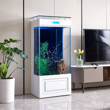 宠物生活>水族>鱼缸/水族箱>络诺>络诺金点尚品新款方形小户型客厅