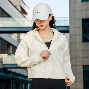 彪马新款女装运动套装秋冬季休闲服开衫连帽外套收脚长裤红色160s