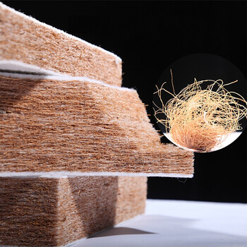 定制儿童天然椰棕床垫棕垫硬棕棕榈垫折叠1.