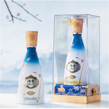 汾杏1918 t10 清香型白酒整箱53度 商 汾杏1918-青韵t10   475ml*6瓶