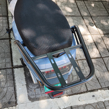 2022年新款适用台铃优派电动车尾架电瓶车货架尾箱后备箱外卖支架电摩