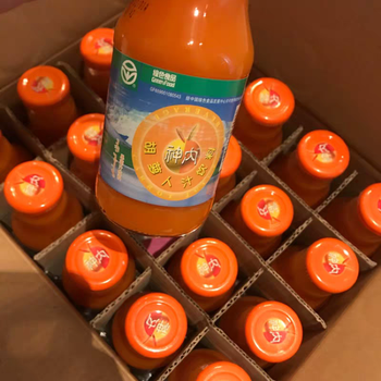 新疆胡萝卜汁饮料238ml*20瓶绿色食品果蔬汁瓶装代餐 10瓶萝卜汁