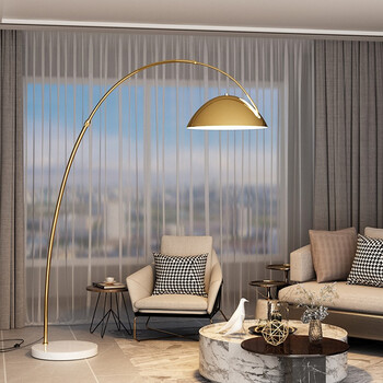 灯东 北欧轻奢落地灯钓鱼灯现代简约简欧网红大气家用客厅大厅沙发灯
