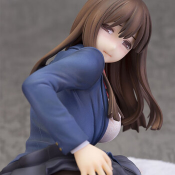 国产动漫jk制服美女少女软体二次元可拆汽车机箱模型全摆件脱 灰梅