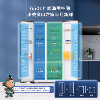 用户吐槽下：海信冰箱BCD-650WFK1DPUQ怎么样真的好吗？质量如何！