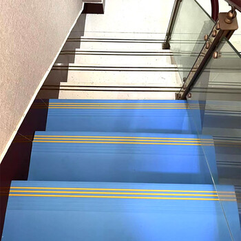 织梦行云楼梯踏步垫橡胶pvc 踏步板台阶贴旧改造幼儿园塑胶地板防滑垫