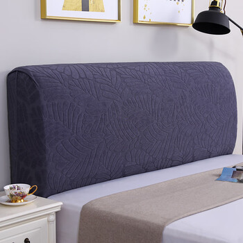 欧马仕(oumashi) 新款床头罩包床头套弹力布欧式异形弧形软包床头罩