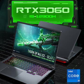 HONOBONO 羺Ϸ12i7 i9+RTX3060 6GԿͼʦרôѧAIܱʼǱԶԴ i9-12900H+RTX3060 165Hzˢ 64G+512 SS