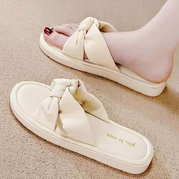 意尔康潮牌踩屎感拖鞋女夏季外穿2024年新款休闲平底凉拖一字拖百搭