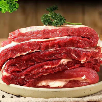 正宗新鲜牛腩肉原切牛腩批发正宗黄牛肉牛腱子比现杀好调理清真 散养
