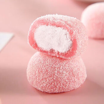 媚娘大福冰皮麻薯榴莲蓝莓草莓糯米糍日式甜品零食 草莓大福x2[20个]