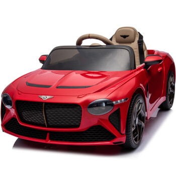贝瑞佳（BeRica）宾利授权儿童电动车遥控四轮汽车宝宝小孩玩具车可坐人男女摇摆