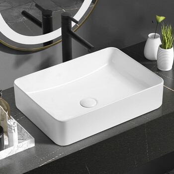 津本台上盆台上洗手盆陶瓷洗脸盆台上洗脸盆洗手池小户型卫生间台盆