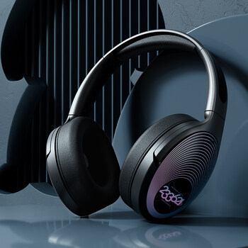 aucbug233621hush耳机头戴式无线蓝牙耳麦主动降噪手机电脑游戏超长