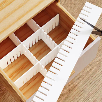 hywlkj加厚抽屉收纳分隔板整理格自由组合分割隔断大号隔离板抽屉分格