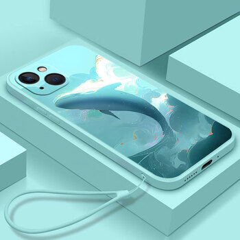 感国潮淡青色-鲸跃青 膜 液态手绳苹果14>进店逛逛|关注店铺手机下单