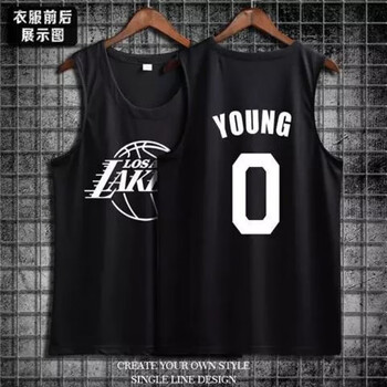 黑色 尼克杨球衣 l【图片 价格 品牌 报价】-京东