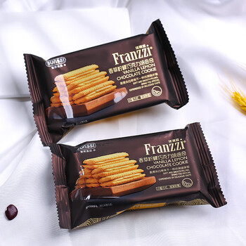 法丽兹 franzzi法丽兹巧克力夹心曲奇抹茶慕斯整箱袋散装称重休闲零食
