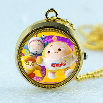 旋转蛋仔派对怀表手表儿童学生男女小孩子挂表钟表时间 5