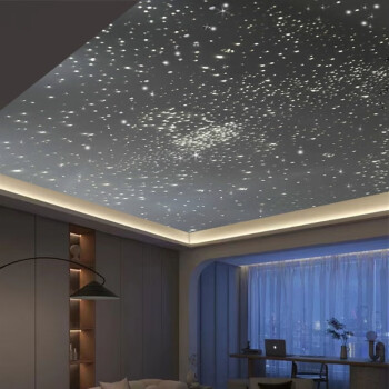 星空顶天花板室内装饰石膏板满天星星空顶吊顶天花板户外led灯铝扣板