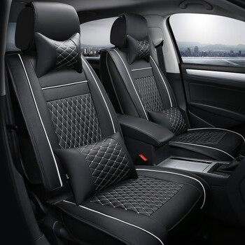 崇匠汽车坐垫四季通用本田crv思域雅阁xrv飞度座椅套全包皮革全皮座套