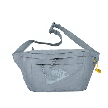 nike月子鞋斜挎包女款王一博同款运动腰包大容量单肩包ba5751蓝灰均码