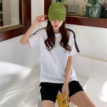 淘跃taoyue中考体育考试专用运动服套装女生初中学生体考短袖短裤跑步