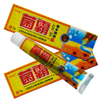 同友堂菌霸乳膏草本植物抑菌 菌霸皮肤外用软膏正品 3支装