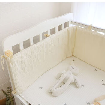 亲肤婴儿床床围防撞宝宝拼接床围柔软包可拆洗婴童纯棉床围挡布可多宝