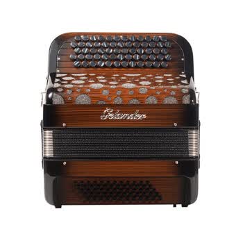 格兰德手风琴gh5060p烤喷漆60贝司斯学生演奏巴扬琴金杯定制款 咖啡色