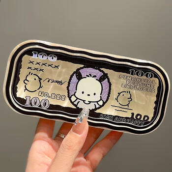 灏吉利透明近视眼镜盒ins可爱新款卡通帕恰狗眼镜收纳盒方便携式眼镜